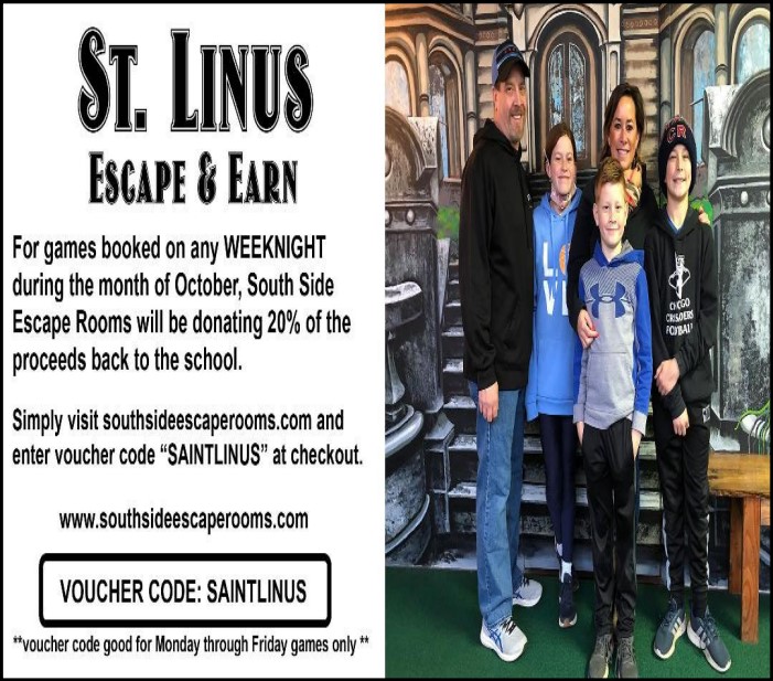 Saint Linus Catholic Parish St. Linus Escape and Earn