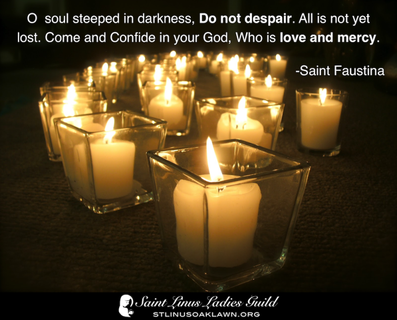 oh soul steeped in darkness do not despair all is not yet lost